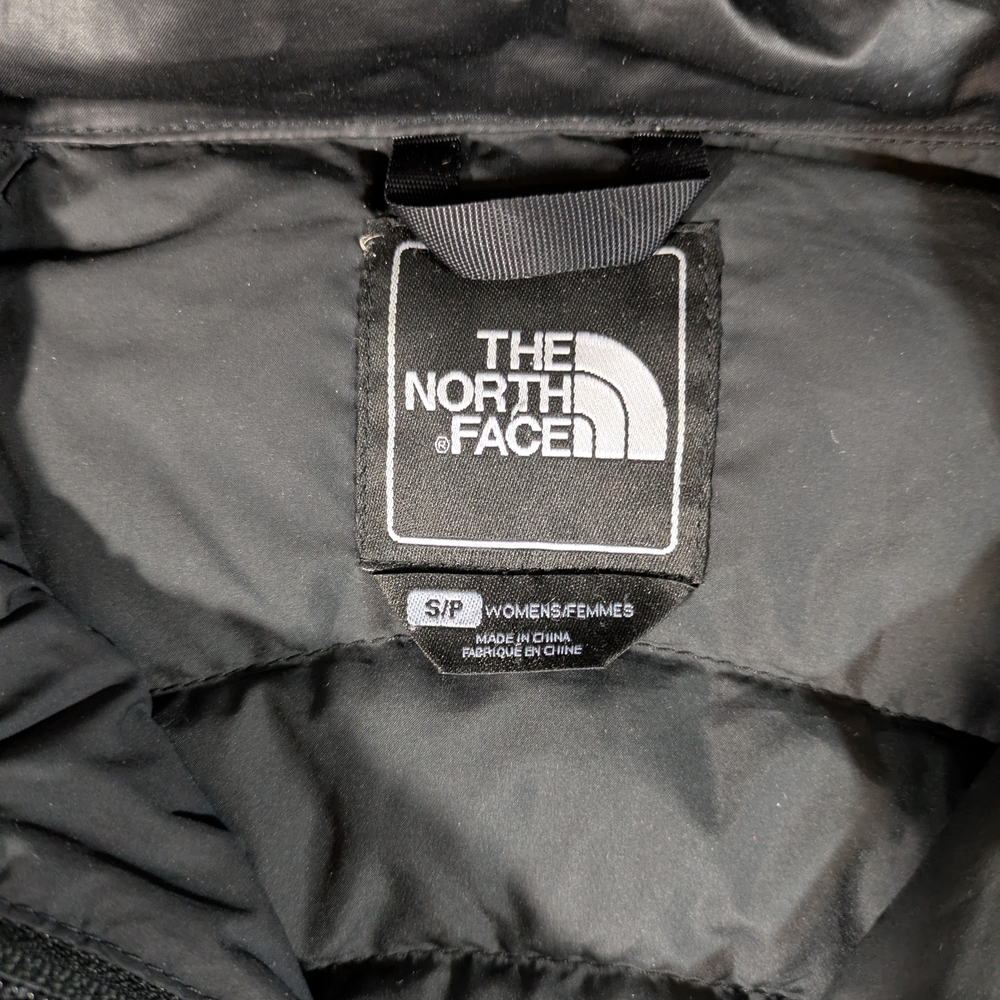 2011 The North Face 600 Women's Black Hooded Down Puffer Coat Size Small - Picture 7 of 16
